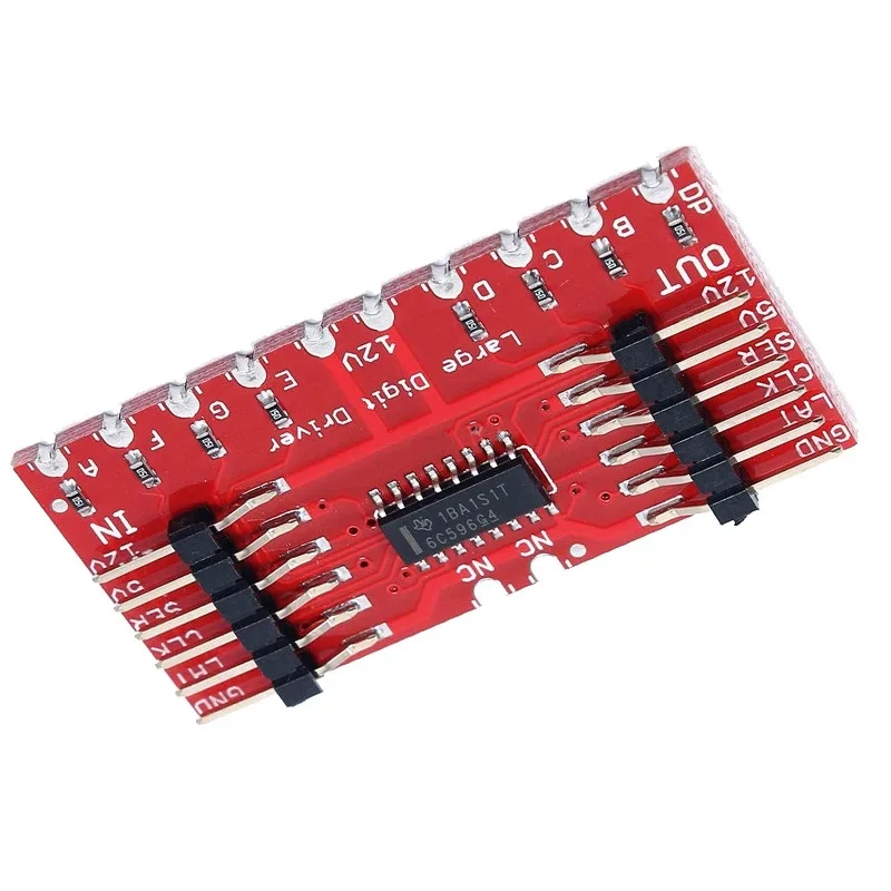 TPIC6C596 8-bit digital tube Module Large Digit Driver 7-Segment LED Display Module for DC 5V DIY Kit Electronic Board