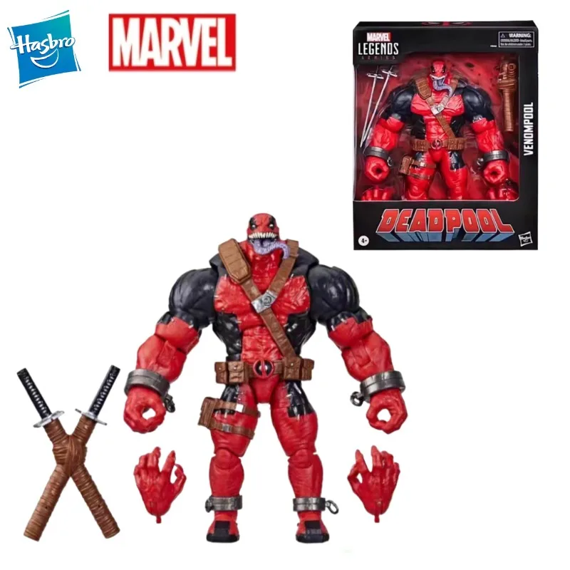 

Новая оригинальная экшн-фигурка Hasbro Marvel Legend Series VENOMPOOL, модель, подарки, коллекция игрушек для детей