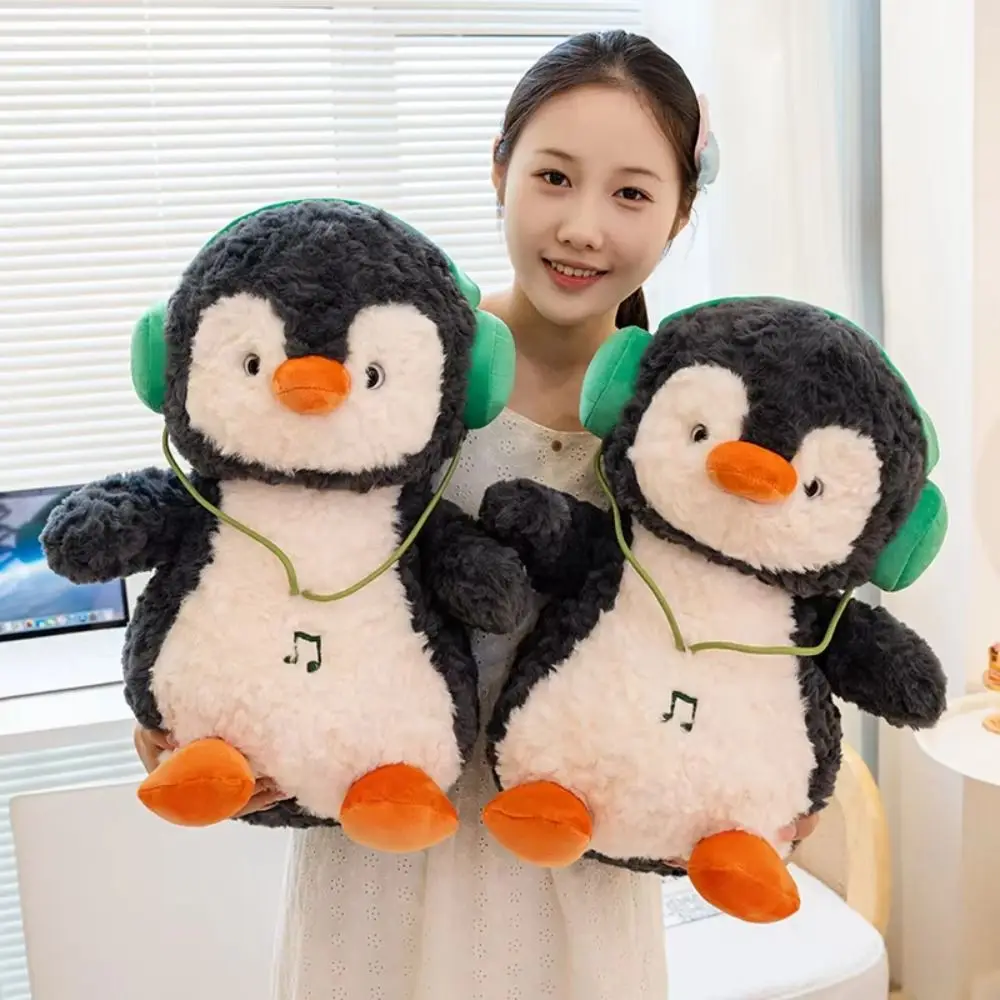 

Animal Doll Soft Material Penguin Plush Toy Chubby Design Cartoon Style Throw Pillow Children Gits Stuffed Animal Baby Appease