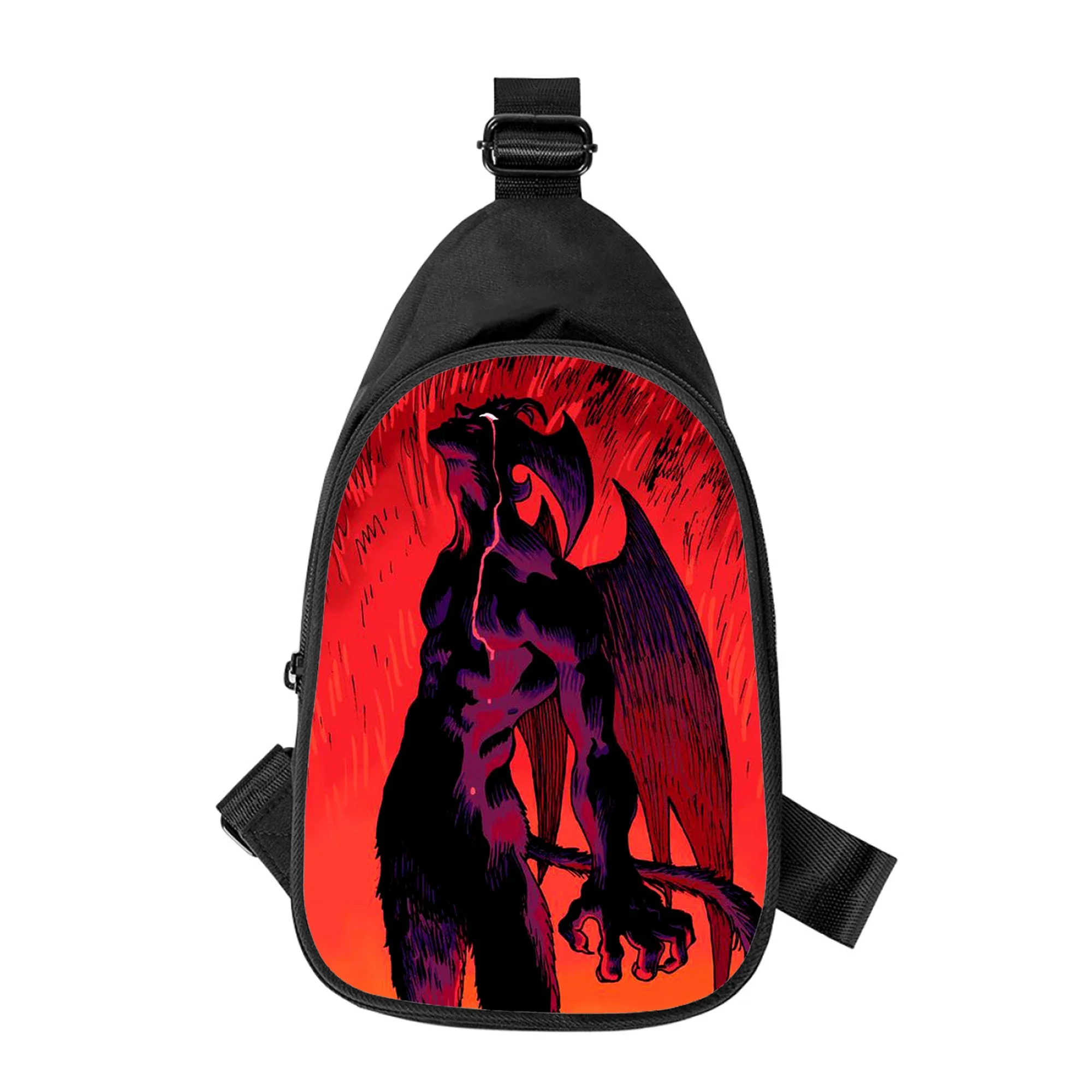 DEVILMAN crybaby Anime 3D Print New Men Cross Chest Bag Diagonally Women Shoulder Bag Husband School Waist Pack Male chest pack