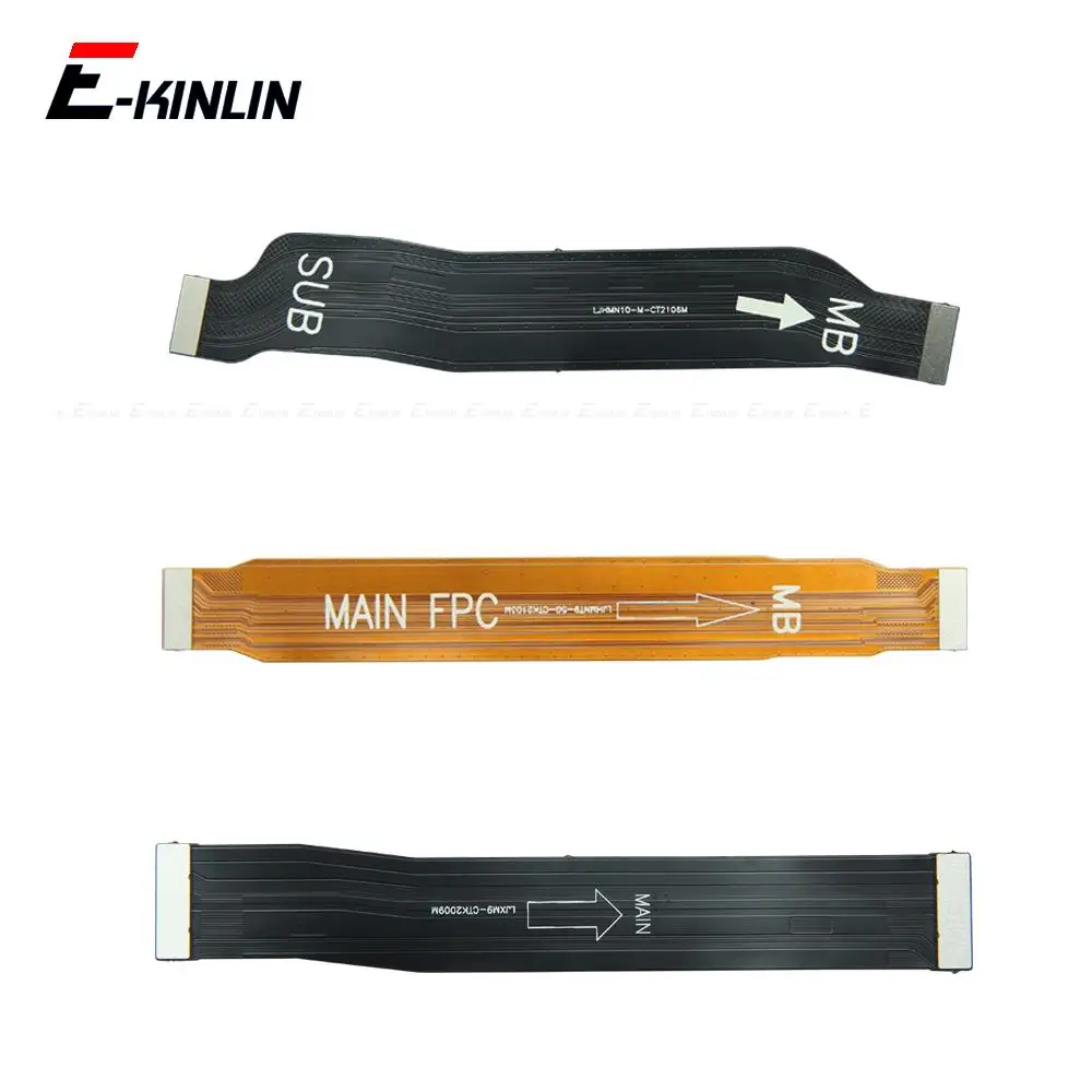 Main Board Motherboard Connect LCD Flex Cable For XiaoMi Redmi 9S Note 10 9T 9 Pro Max