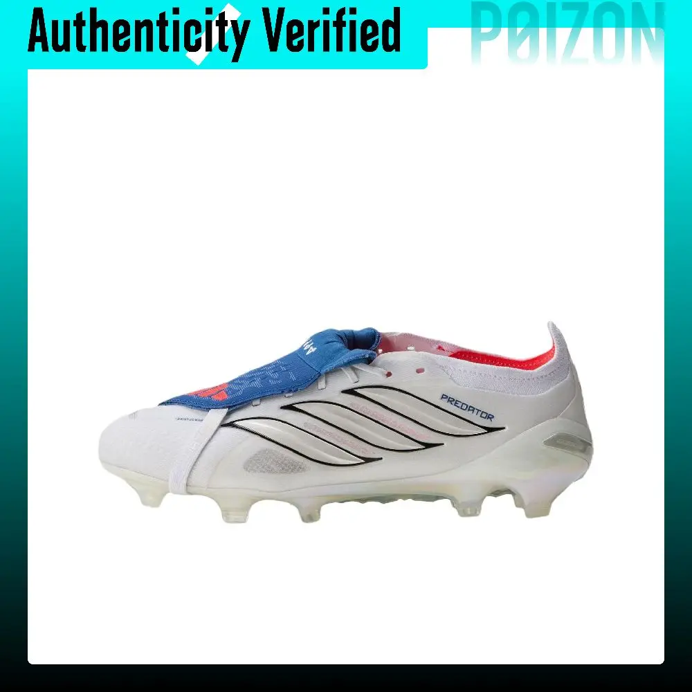 Adidas PREDATOR ELITE Soccer Shoes Unisex White Blue JS0376