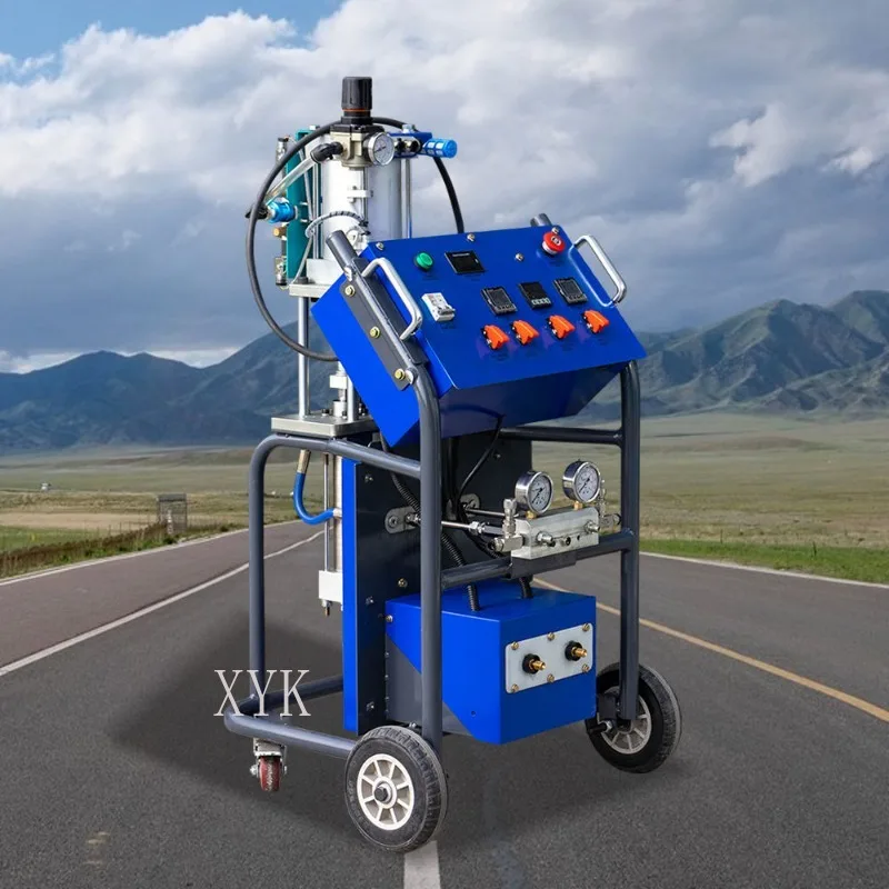 FOB Price Deposit High Pressure Pneumatic Spraying Machine Two Component 1 1 Black White Material Polyurethane Foaming Equipment
