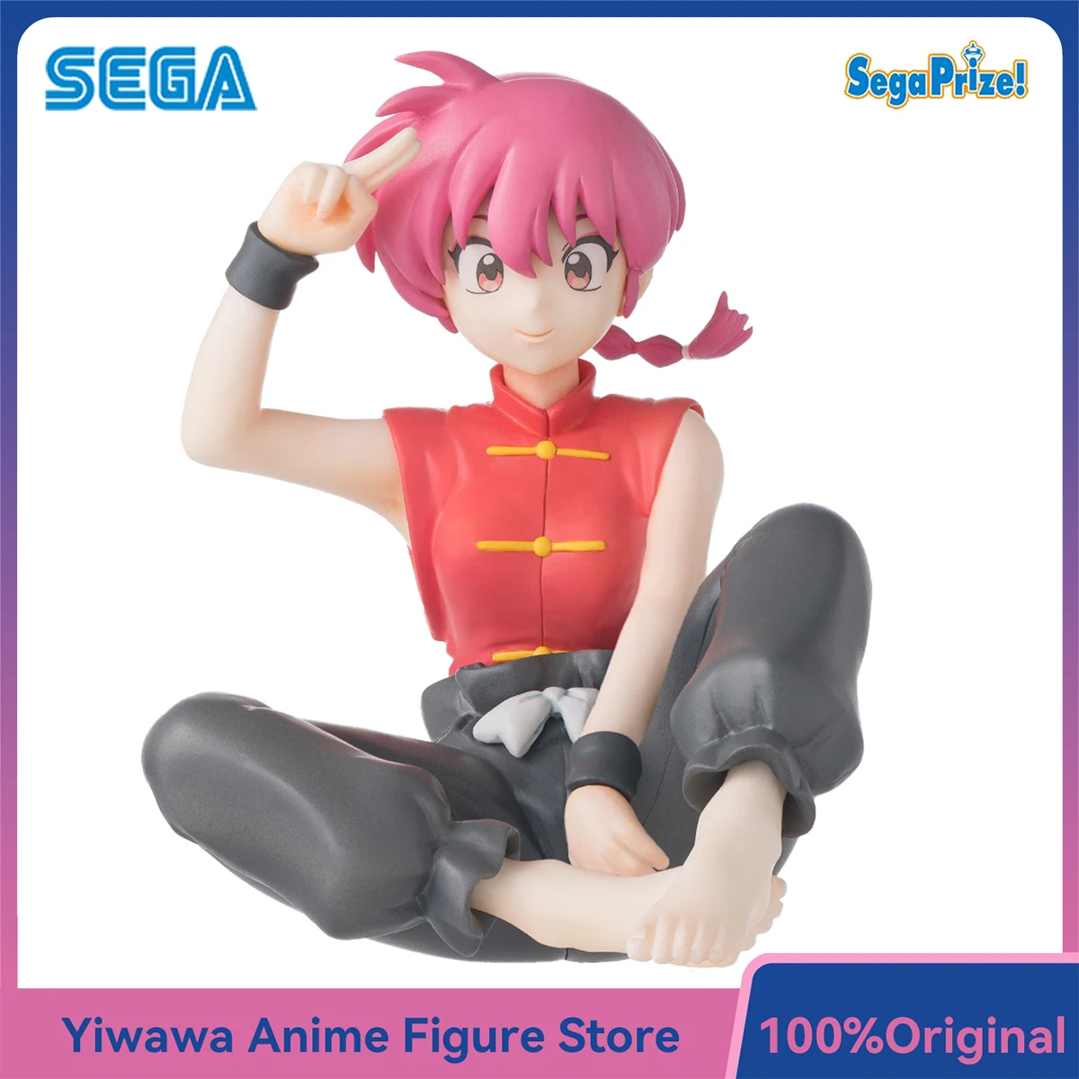 

Newest SEGA PM Chokonose Figure Saotome Ranma (Ranma 1/2) 9cm Excellent Anime Figure Fine Collectible Model Ornament Toy Gifts