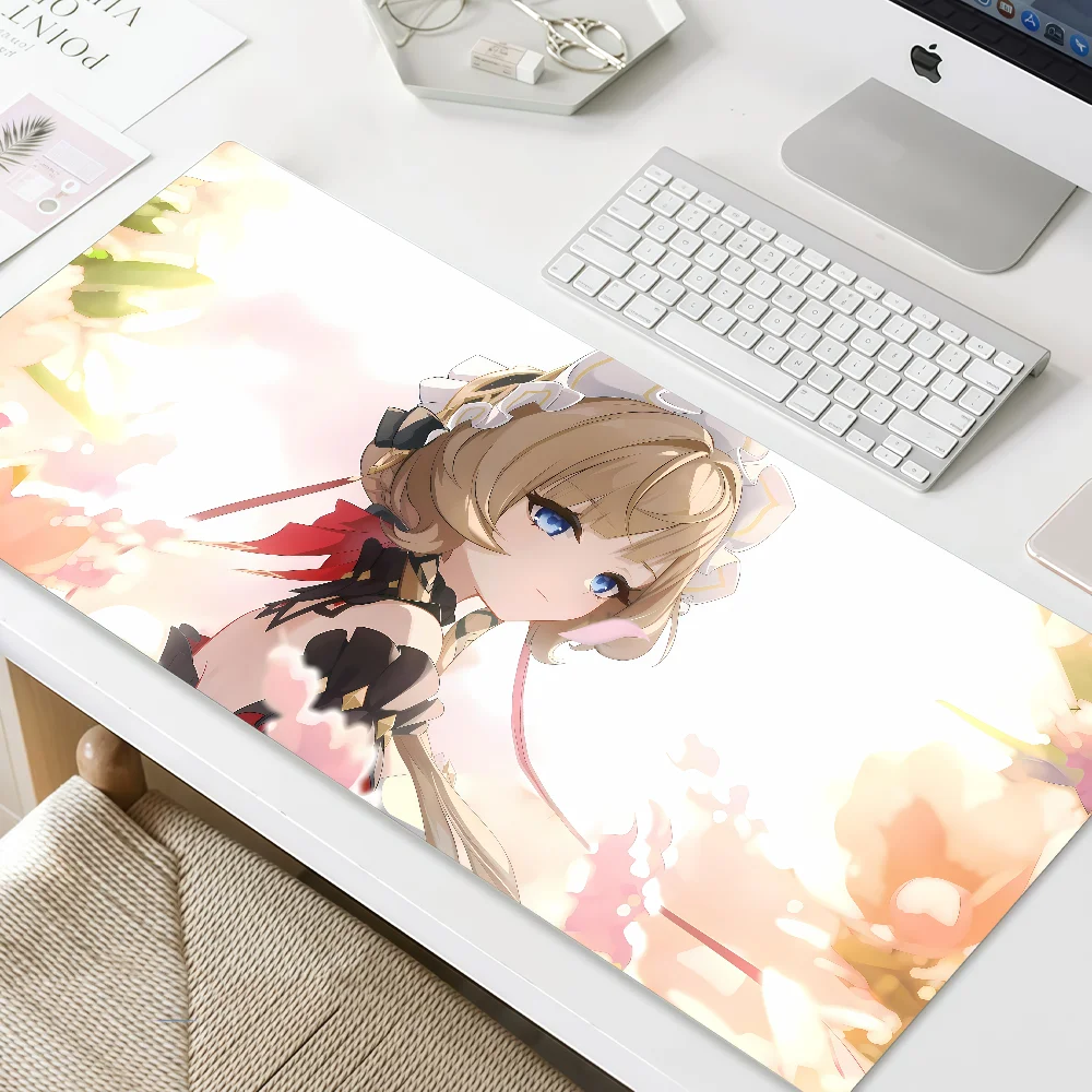 Mouse Pad MousePad Sandrone Non-slip Yo Lockedge Office Game Vesna Student G-Genshin Gaming Thickened Large Writing Pad Cushion