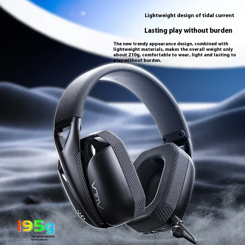 Imagem -05 - Auricular para Jogos sem Fio Mode Bluetooth 5.3 2.4g Fps Baixa Latência Leve Ergonômico pc Gamer Aula-s8