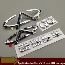 Chery 2013 new QQ front rear logo license plate letter tail label Chinese car sticker Chery car logo high-quality accessories