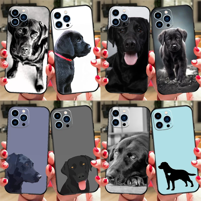 Black Labrador Dog Case For ZTE Nubia Red Magic 10 10S 9S 8S 8 9 11 11S Pro Plus 6 7 6S 7S Pro 6R 10 Air Cover