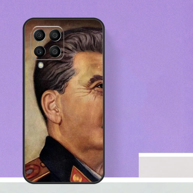 Russian Commander Stalin For Samsung Galaxy M15 M55 M13 M33 M53 M21 M31 M51 M30s M20 M14 M34 M54 M12 M32 M52 Case