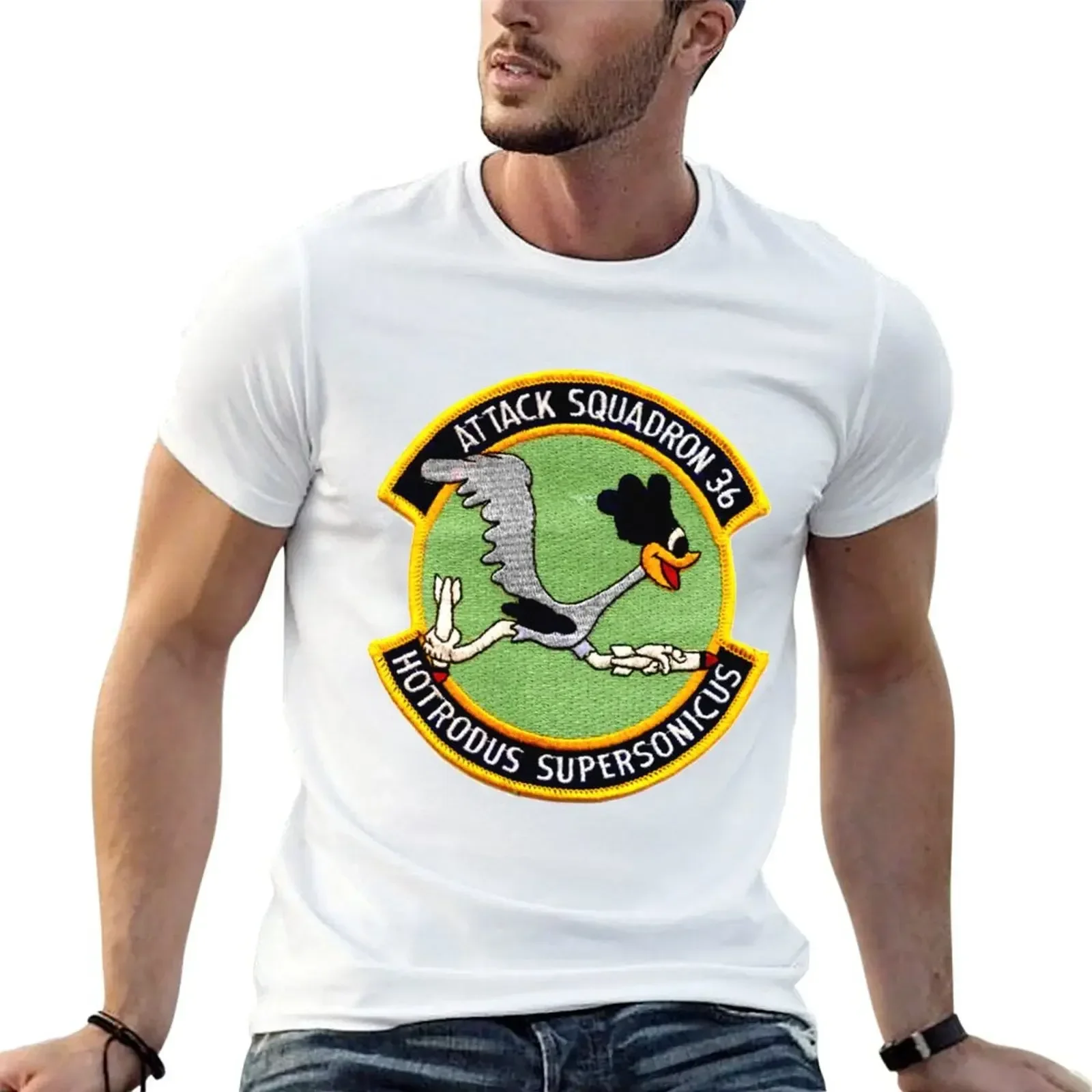 VA-36 Roadrunners Alternate Patch T-Shirt vintage t shirts aesthetic clothes mens t shirt