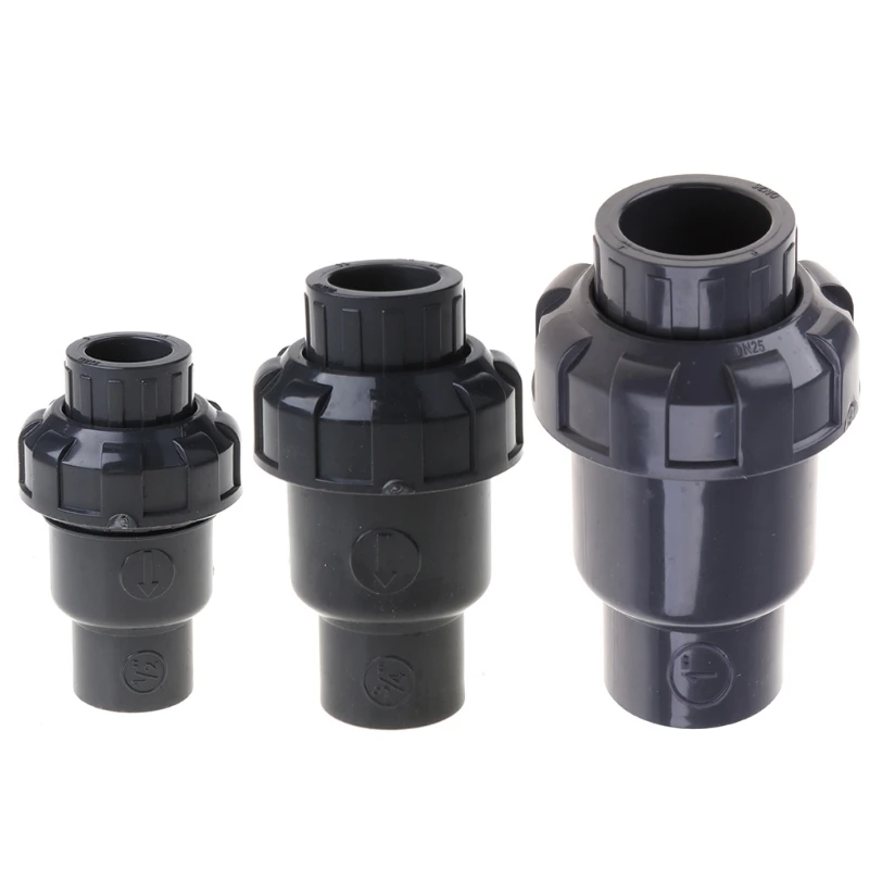 Air Check Valves PVC Way for Valve for Aquariums, Hydroponics, Aquaponi Dropship