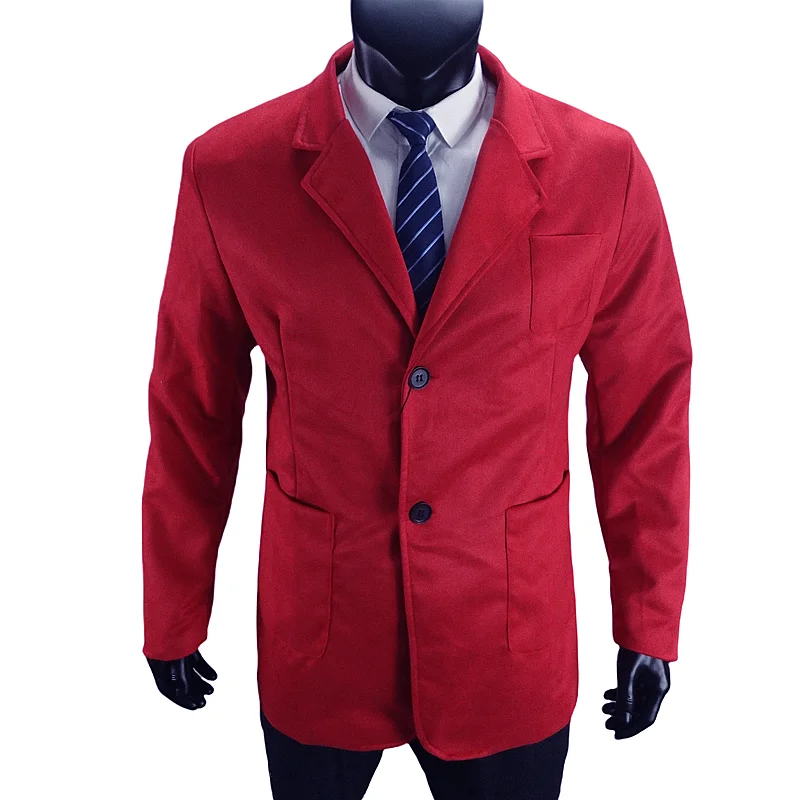 New Spring and Autumn Men\'s Jacket Single-breasted Suede Thin Coat Casual Suit Street Outerwear Male Clothing EU Size M-XXL