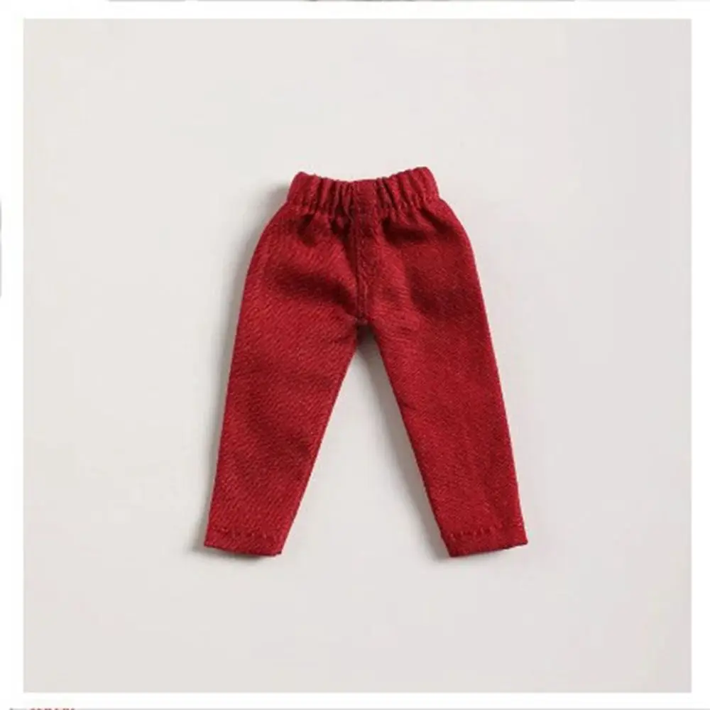 Długie spodnie dla lalek, codzienne ubrania, 6 kolorów, obcisłe spodnie, legginsy, zabawki dla dzieci, rękodzieło DIY dla lalek 1/11 OB11 i lalek BJD 1/12