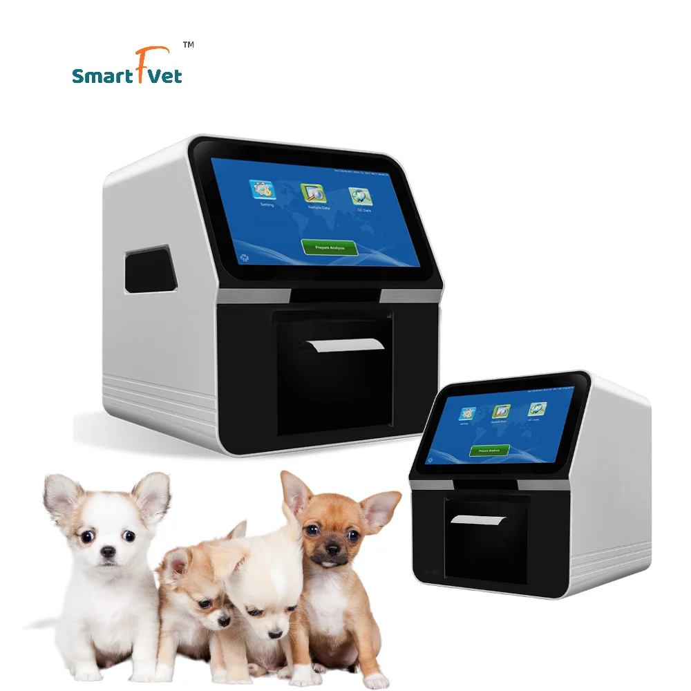 Smart F Vet Full Automatic Dry Chemistry Analyzer Veterinary  Laboratory Equipment for Vet Hospital and Clinic