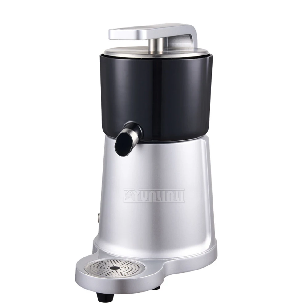 آلة عصارة كهربائية تجارية ، آلة استخراج وفصل العصير الأوتوماتيكية ، قضيب ضغط من سبائك الألومنيوم ، عصير حثي