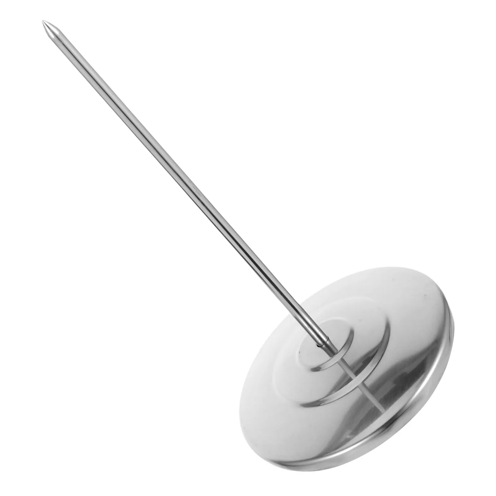 Stainless Steel Receipt Holder Spike Restaurant Memo Organizer Non Slip Base Desk Ticket Stabber Paper Note Holder Office
