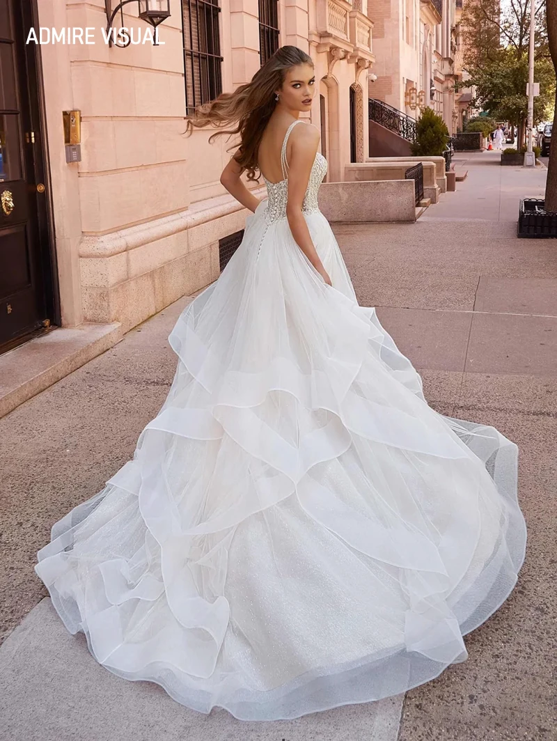 New Arrive Wedding Dress A-Line Sweetheart Neckline Sleeveless With Beading Customized Bride Gowns Vestidos De Novias