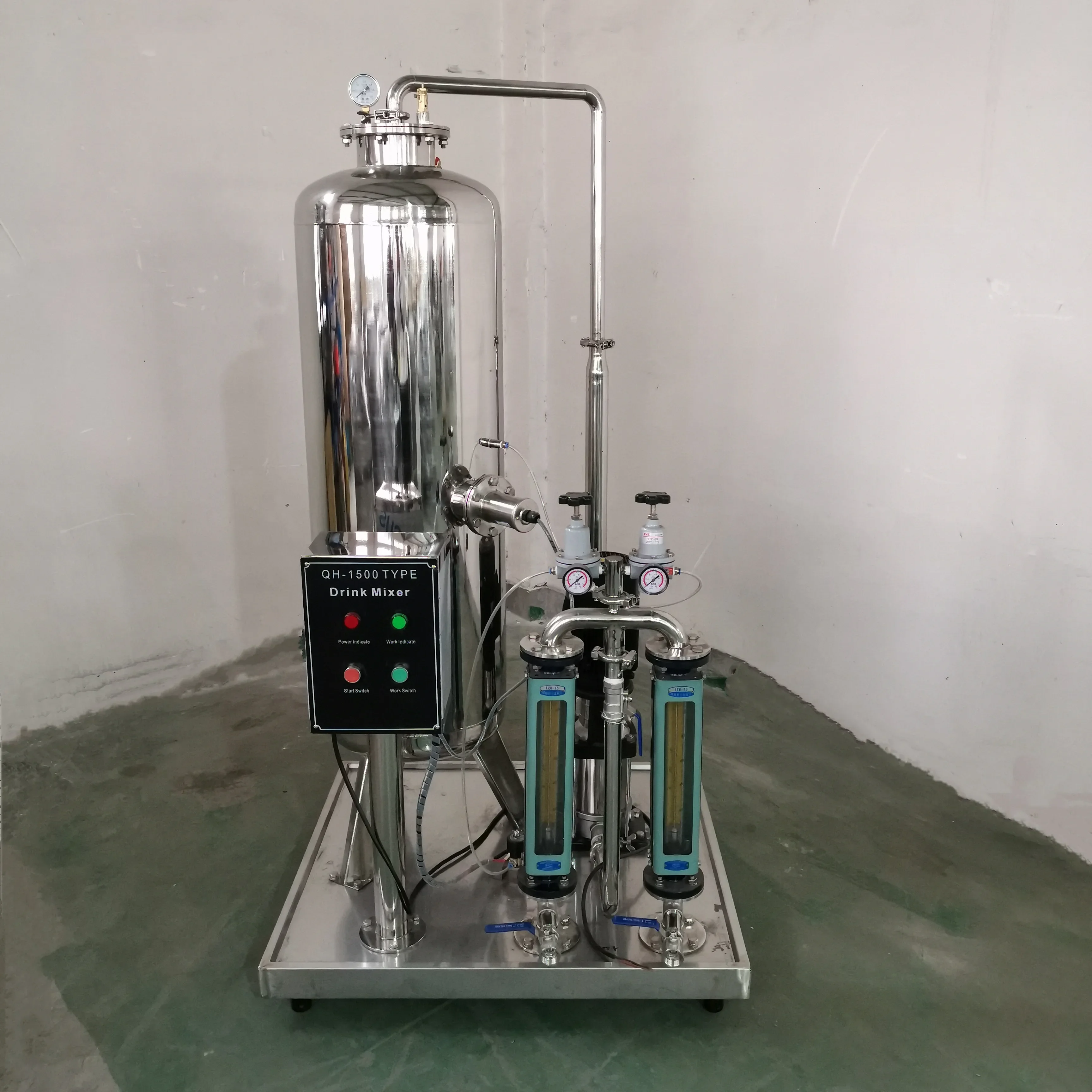 High Gas Carbonated Drink Mixing Machine/Soda Water Making Machine/Carbonated Water Filling Machine