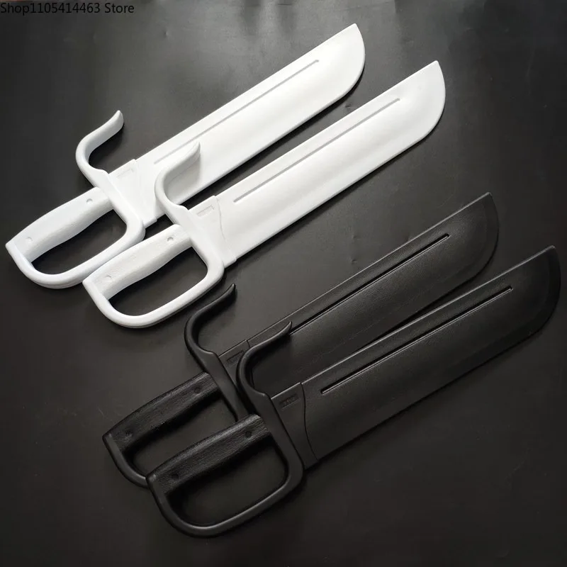 

Plastic Steel Wing Chun Butterfly Swords Unsharpened Double Swords Martial Arts Training Knives Martial Arts Products