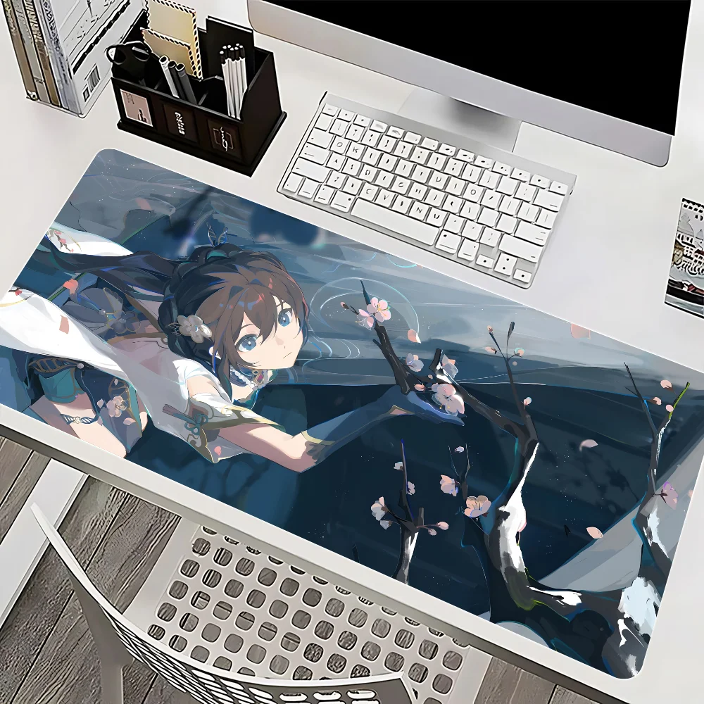 C-Collapse 3 R-Ruan Mei Mousepad Mause Pad Mouses Rug Office Accessories Desk Mat Mousepad Keyboard Gaming Pc Mats Large Carpet