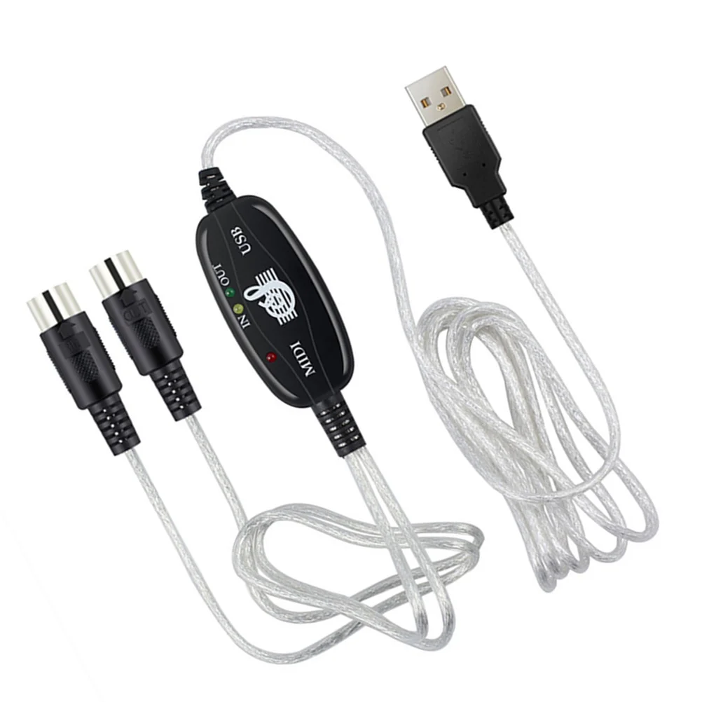 180x2 سنتيمتر ميدي كابل USB ميدي كابل عالية الأداء التوصيل تشغيل الموسيقى تحرير الحبل لوحة المفاتيح موصل نقل البيانات مستقرة