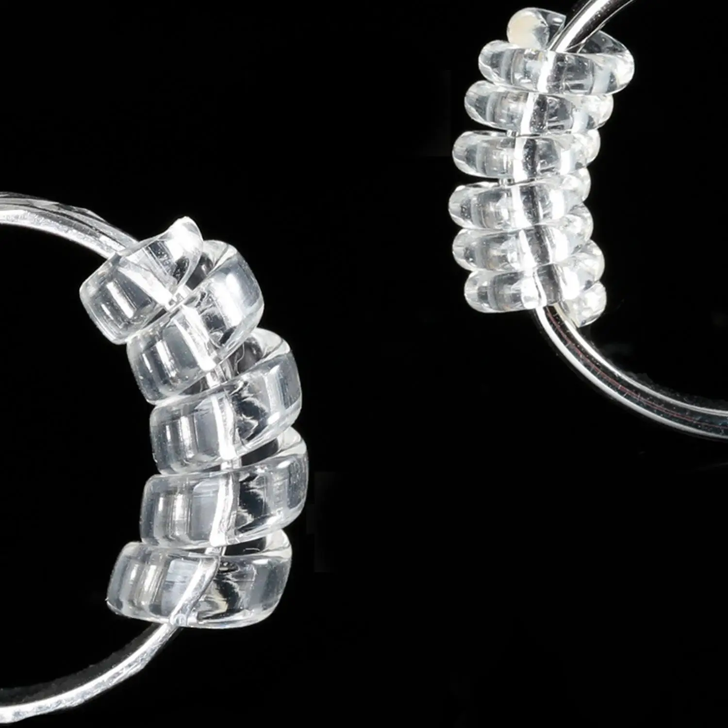 Adjuster Ring Invisible Size Reducer Tools Spiral Spring Based Rings Adjust Transparent Tightener Resizing Tool Jewelry Guard