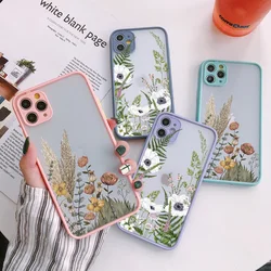 Flower Bud Phone Case For iphone 17 16 7 8 Plus 11 12 13 14 15 Pro Max 14 Plus Meticulous Plant for iphone X XS XR Back Cover