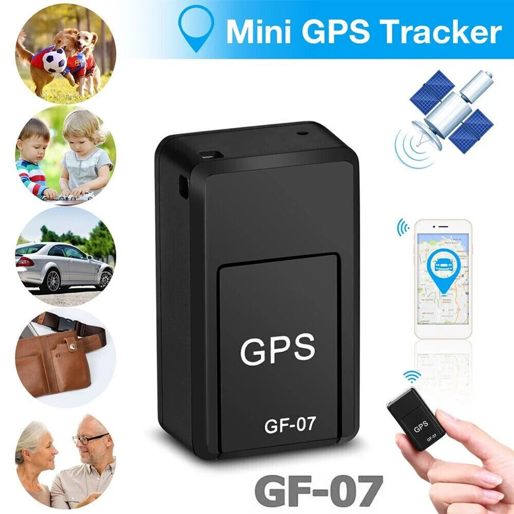 GF-07 Mini Voiture GPS Tracker Dispositif Anti-Perte En Temps Réel Glisseur GPS Anti-Vol Localisateur Bain Magnétique Montage epiMessage Positionneur