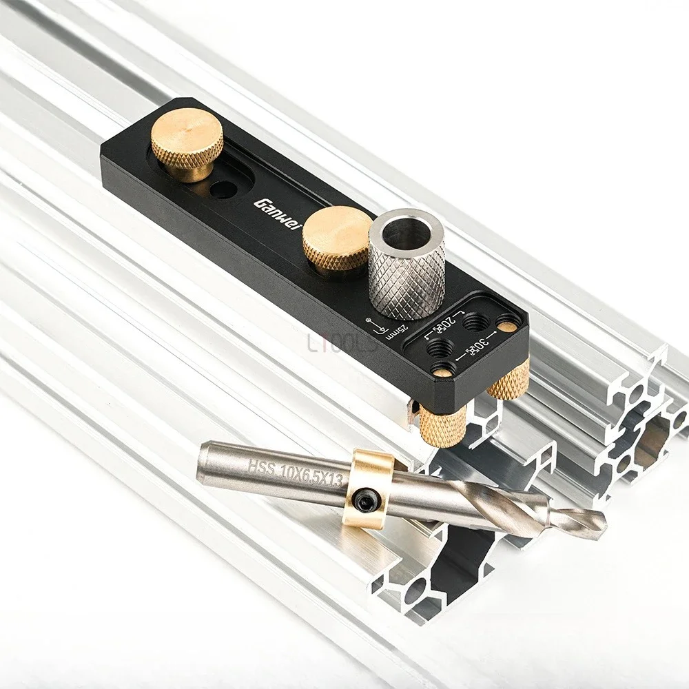 Drilling Assistant Aluminum Profile Home Repair DIY Tool Perforation Connection Wear-resistant and Anti-oxidation Woodworking