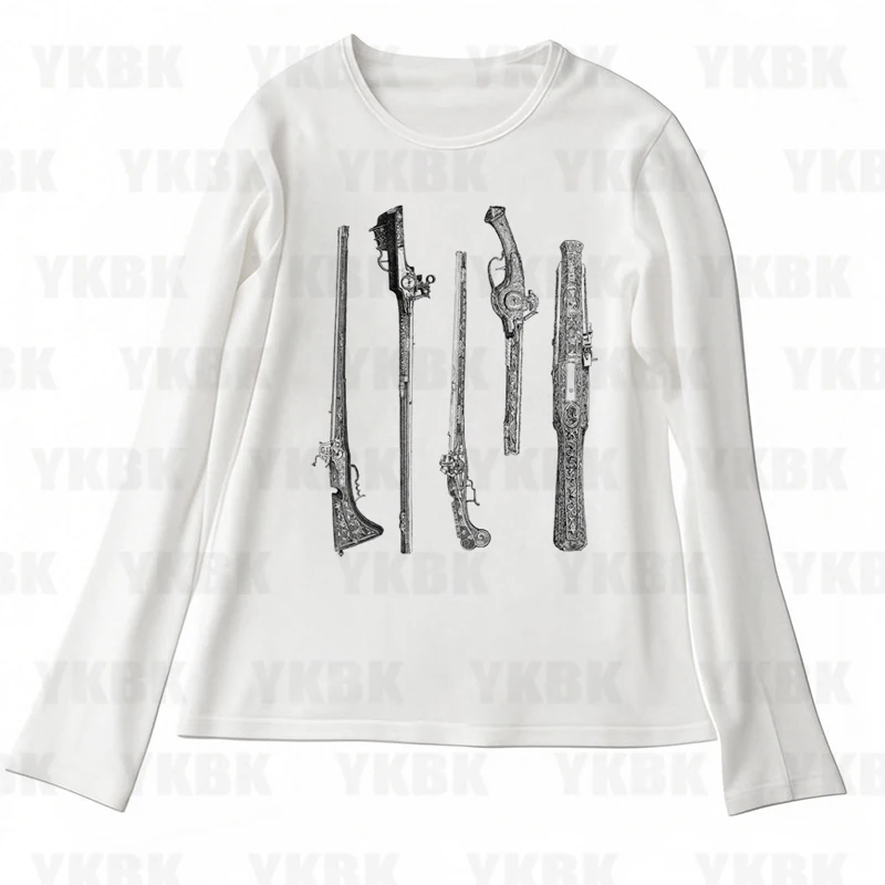 Graficzne, codzienne koszulki z długim rękawem w stylu Harajuku z nadrukiem anime, vintage, damskie, trashy, Y2k, lata 2000, topy, gotyckie, cool girl, białe, czarne, baby.