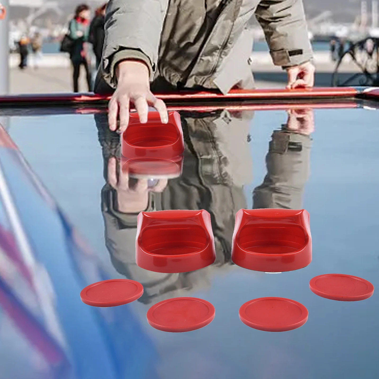 

Air Hockey Goalies Air Hockey Accessories Air Hockey Ergonomically Designed High-strength Plastic For Indoor Games