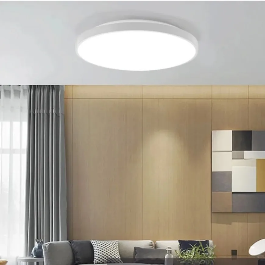 Imagem -02 - Tuya-lâmpada de Teto Led Inteligente com Wi-fi Luz Regulável Compatível com Alexa Google Home Quarto Decoração da Sala Rgbcw