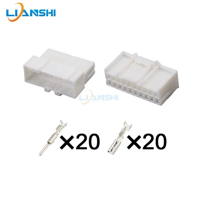 

936095-1 is suitable for modern wire harness plugs, 20-pin male and female connectors with terminals 936131-1