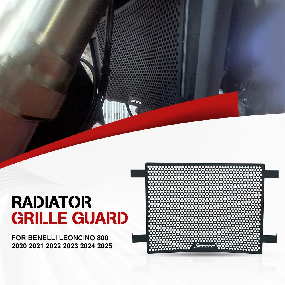 

FOR Benelli Leoncino 800 2020 2021 2022 2023 2024 2025 Radiator Grille Guard Grill Cover Protector Oil Cooler Guard Leoncino800