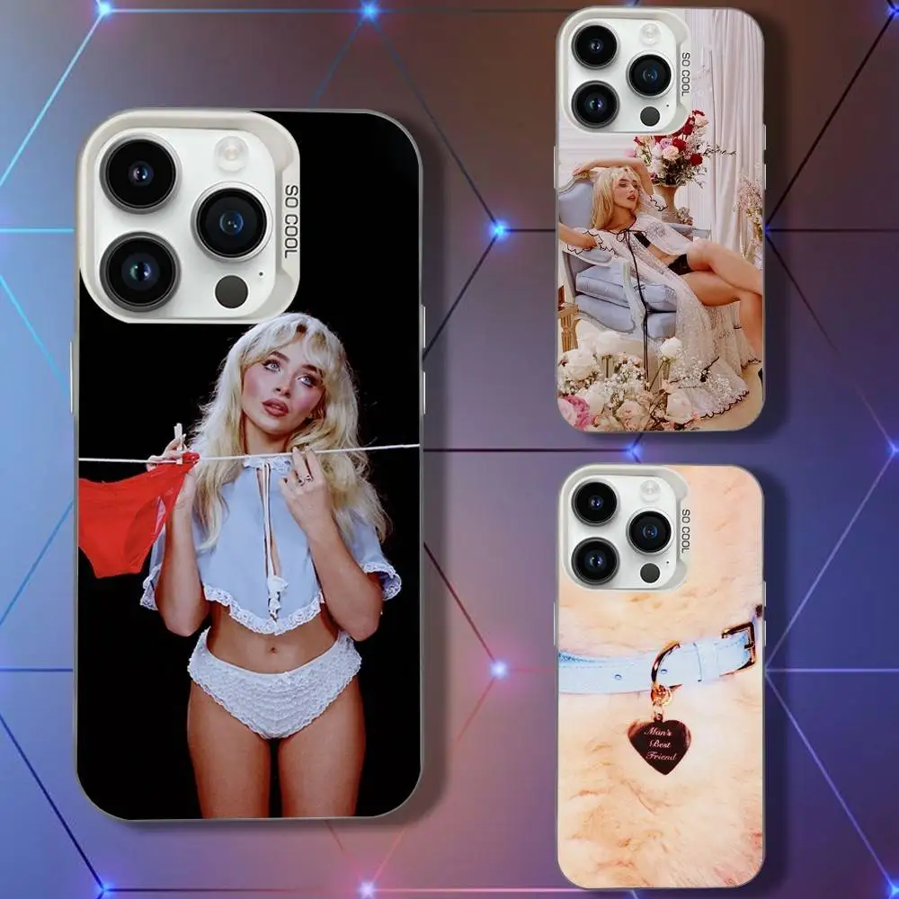 

Album Man's Best Friend Phone Case For iPhone 16,15,14,13,12,11,Pro,XS,Max,Plus,Mini,SE White Candy Matte Shockproof Cover