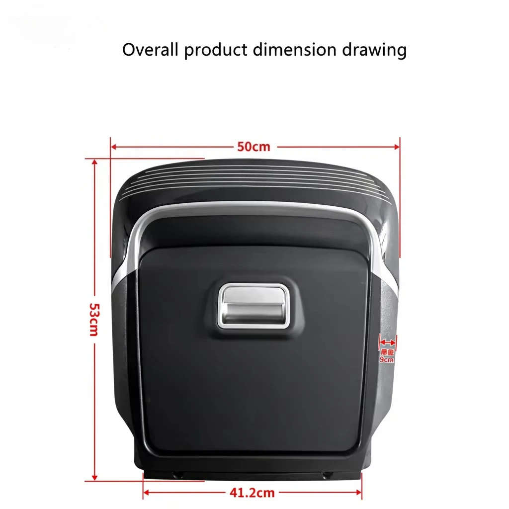 Luxury Foldable Car Seat Back Tray Table With Ambient Light, Wireless Charging Cup Holder Universal Fit For Premium Vehicles