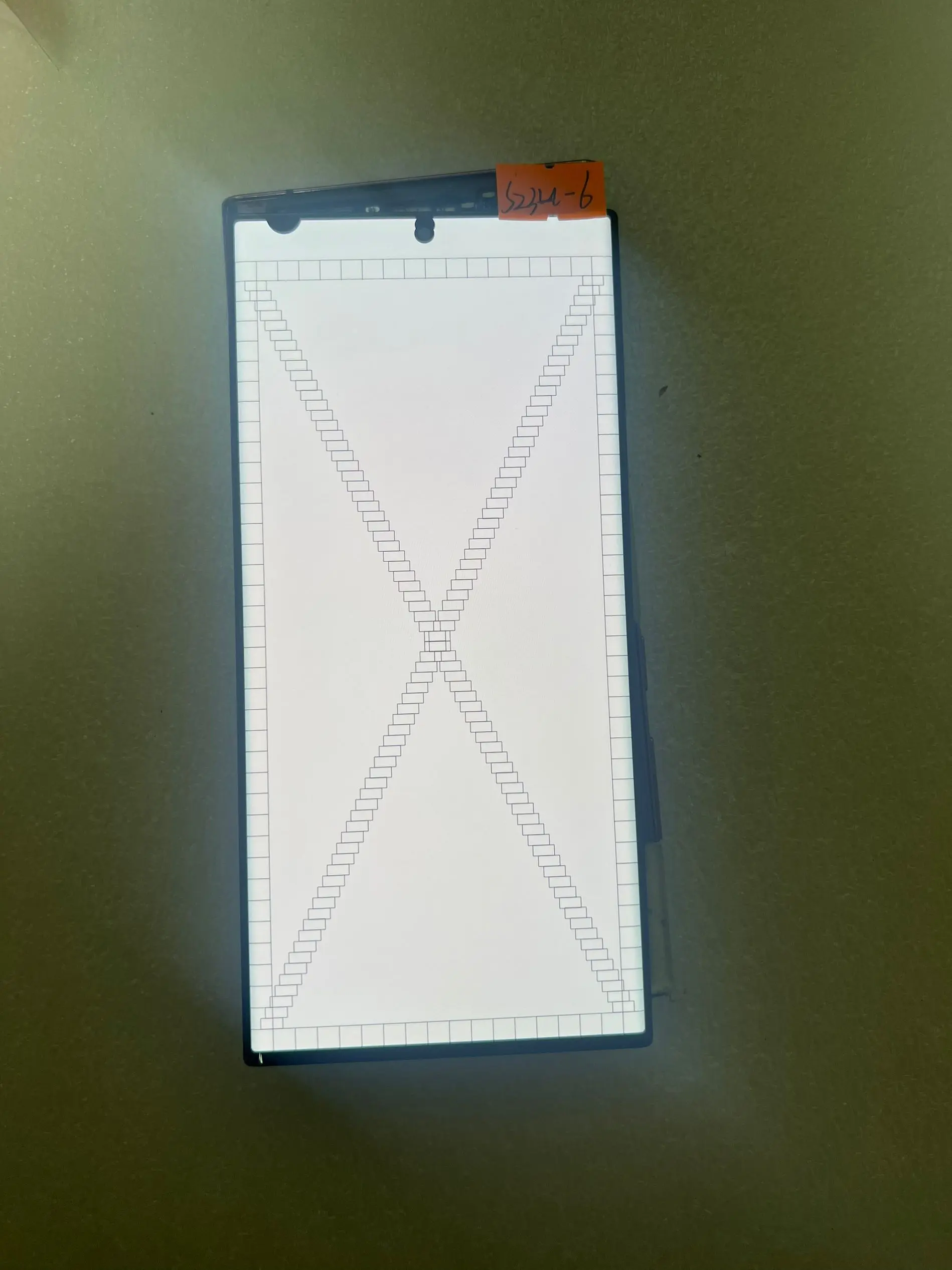 amoled-with-defect-burn-point-line-touch-screen-digitizer-assembly-with-back-glass-for-samsung-s23-ultra-sm-s918