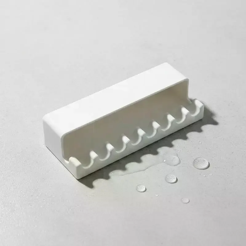 Plastic Brush Holder Easy To Clean Convenient To Carry Space Saving Watercolor Nail Polish Blackout Pen Holder