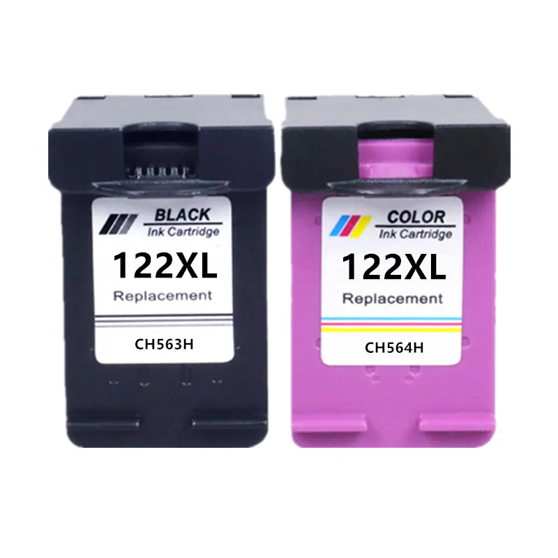 Compatible 122XL Ink Cartridge for HP122 for HP 122 for Deskjet 1000 1050 2000 2050s 3000 3050A 3052A 3054 1010 1510 2540