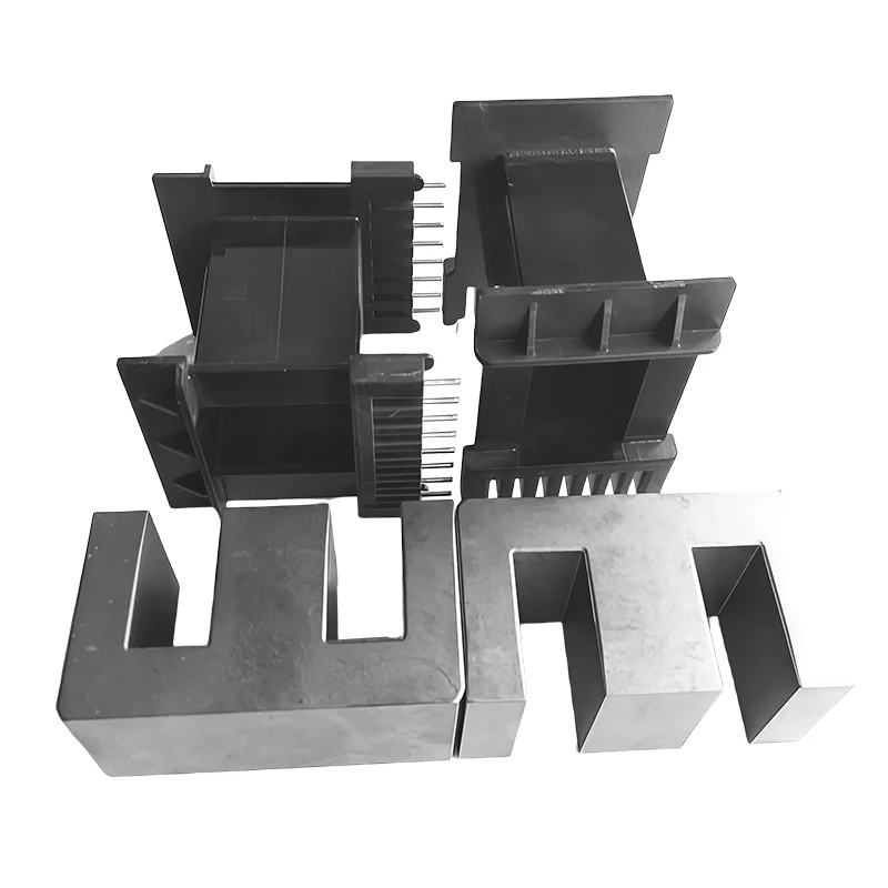 

High frequency transformer EE65 soft core and bobbin horizational 8+8pins 1set/lot free shipping