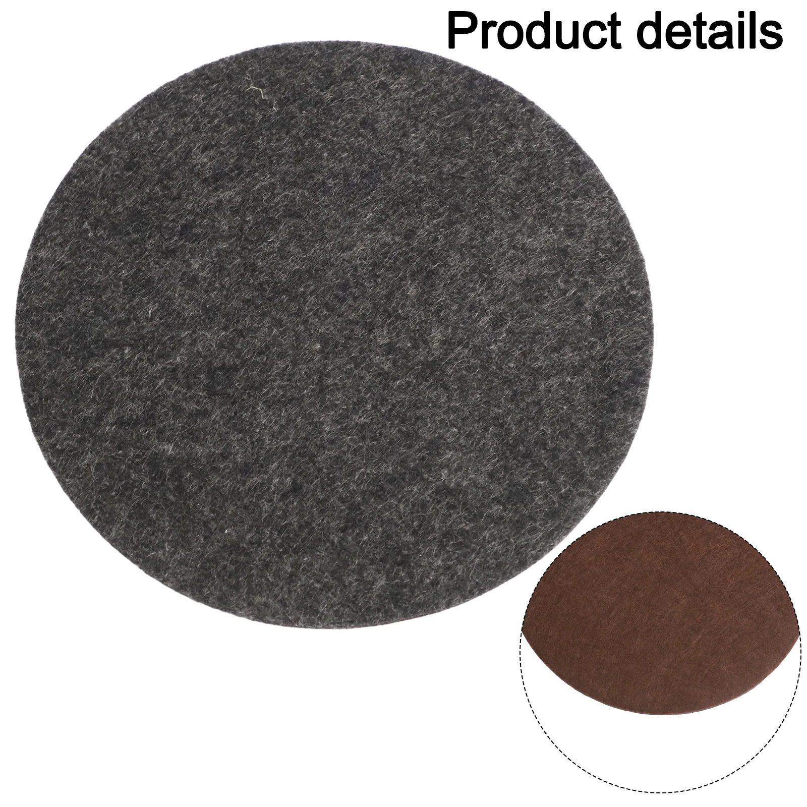 Absorbent Coaster Mat Felt Plant Mat For Gatherings Absorbent Mat Dual-sided Design Easy To Clean Efficient Spill Management