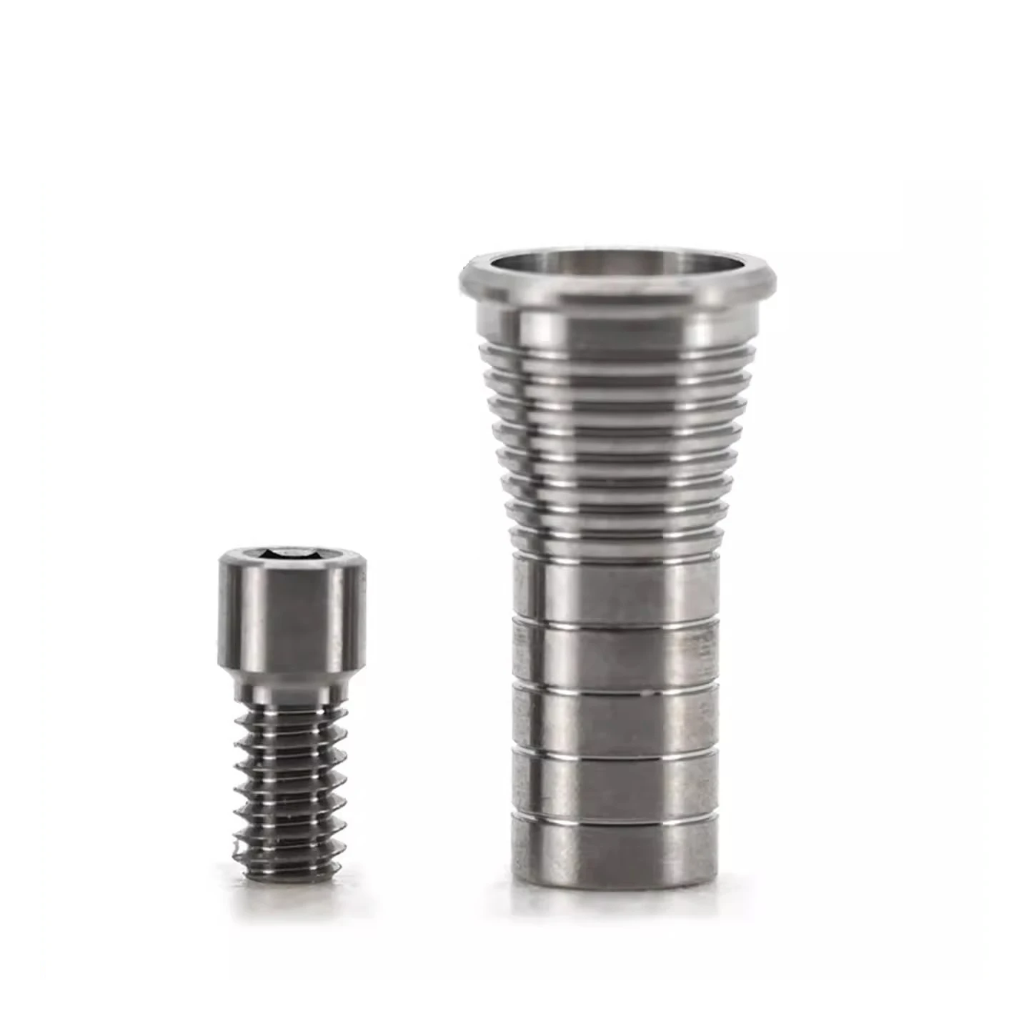 

1PC Dental Titanium Base Immediate Repair Implant Replacement Transfer Rod Composite Temporary Accessories Suitable for OSS