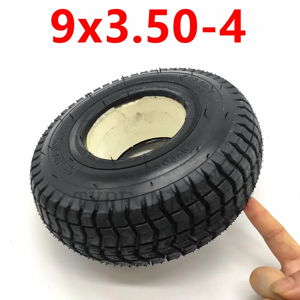 9x3.50-4 الإطارات الصلبة يناسب الغاز/سكوتر كهربائي دراجة ثلاثية العجلات الكهربائية 9 بوصة انفجار برهان 9*3.50-4 الصلبة لايحتاج الإطارات التبعي