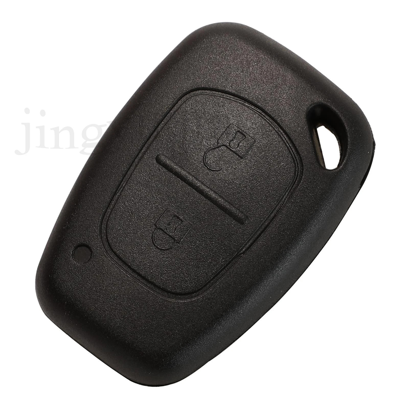 jingyuqin Remote Car Key For Renault Traffic Master Vivaro Movano Kangoo 2 Buttons 433MHZ ID46 PCF7946 Chip NE73/VAC102 Blade