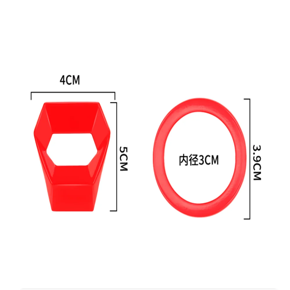 Car Engine Start Stop Button Cover for Nissan Qashqai X-TRAIL Juke TIIDA Note Almera March For Mazda 3 6 2 CX-5 CX5 CX-7