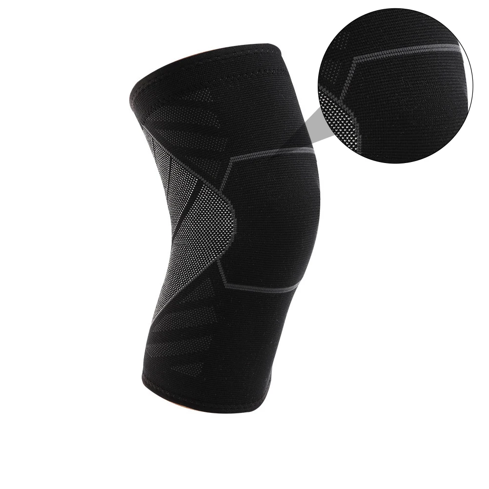 

2pcs Knee Support Brace Sleeve Elastic Comfortable Breathable Knee Protector For Sports Weightlifting Running Volleyball Tennis