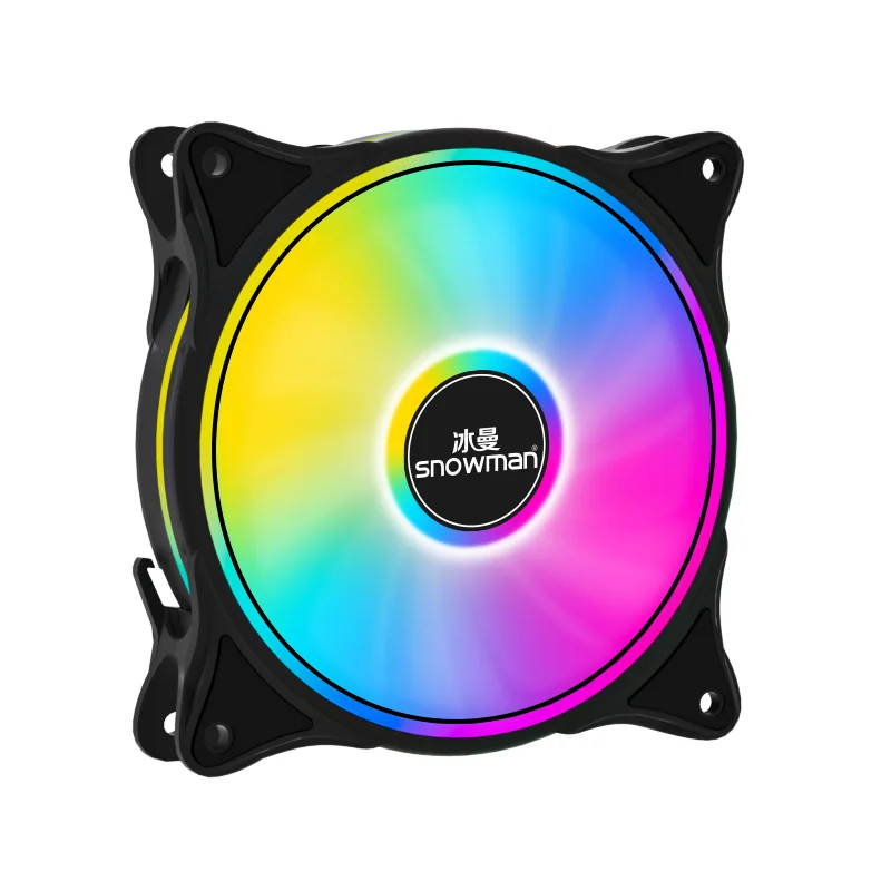 High-performance desktop computer case low noise air cooling fan 12 cm computer cabinet cooler fan CF120－ＲＧＢ