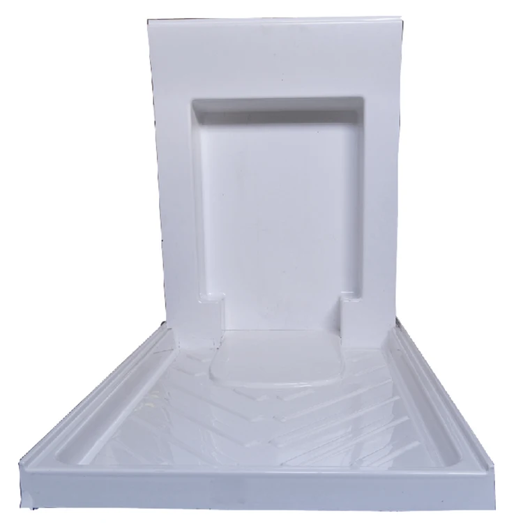 

RV-DY003 Light RV Shower Tray Acrylic Anti-slippery Caravan Bath Floor Overall Motorhome Bathroom Floor