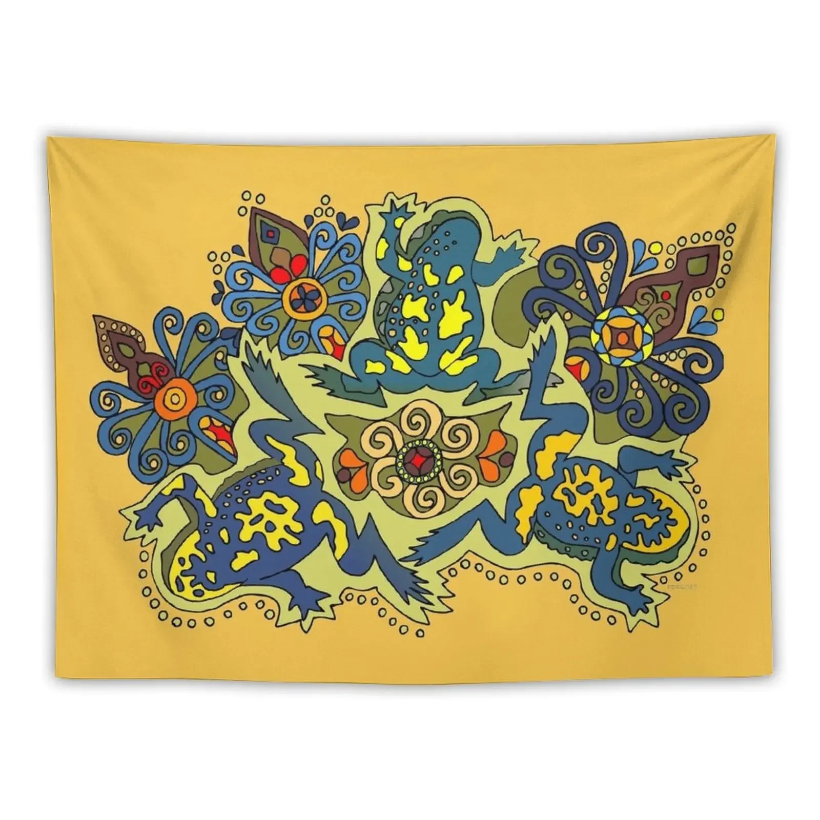 Toads Tapestry Things To Decorate The Room Art Mural Tapestry