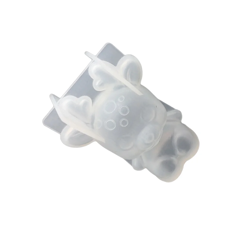 1 قطعة قالب الايبوكسي الغزلان لتقوم بها بنفسك الحرفية هدية النمط الإبداعي غير لاصق سهلة التنظيف القابلة لإعادة التدوير تصميم لطيف قالب الايبوكسي قوالب الكرتون